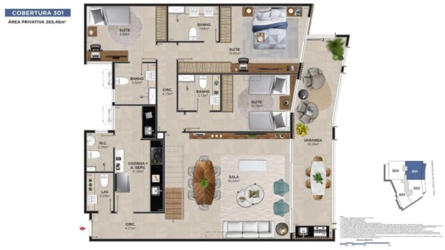 Ares Lagoa plantas dos apartamentos Ares Lagoa plantas dos apartamentos