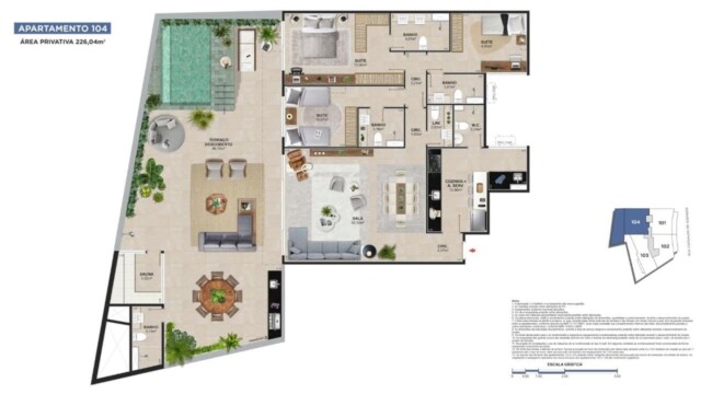 Ares Lagoa plantas dos apartamentos Ares Lagoa plantas dos apartamentos