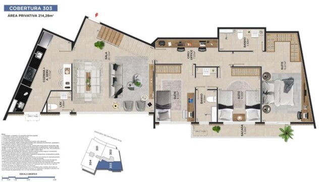Ares Lagoa plantas dos apartamentos Ares Lagoa plantas dos apartamentos