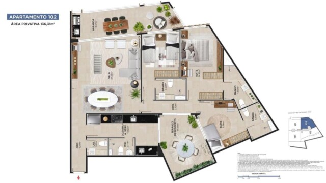 Ares Lagoa plantas dos apartamentos Ares Lagoa plantas dos apartamentos