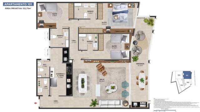 Ares Lagoa plantas dos apartamentos Ares Lagoa plantas dos apartamentos