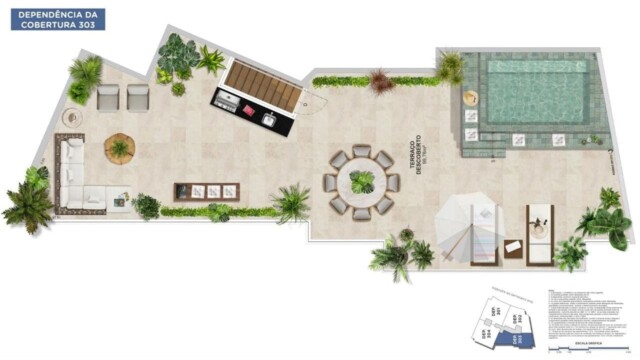 Ares Lagoa plantas dos apartamentos