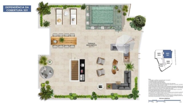 Ares Lagoa plantas dos apartamentos