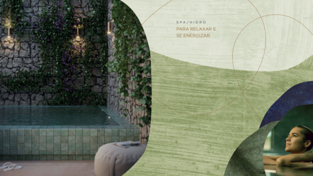 Arte Jardim Botânico área de lazer spa e hidromassagem