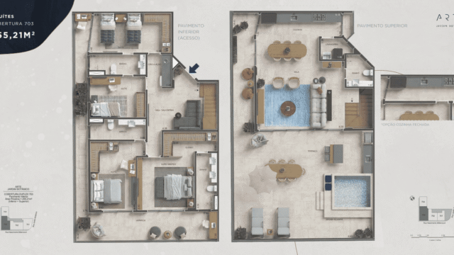 Arte Jardim Botânico plantas dos apartamentos Arte Jardim Botânico plantas dos apartamentos