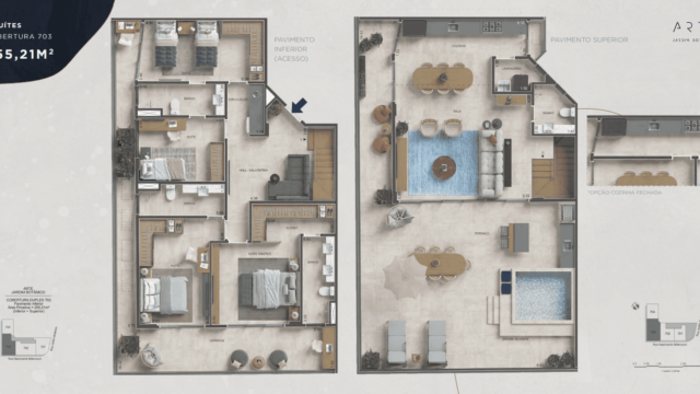 Arte Jardim Botânico plantas dos apartamentos Arte Jardim Botânico plantas dos apartamentos