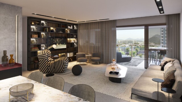 Latitud Condominium Design apartamento decorado