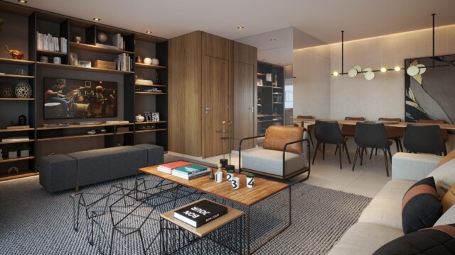 Latitud Condominium Design apartamento decorado