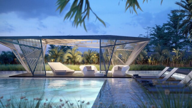 Latitud Condominium Design área de lazer