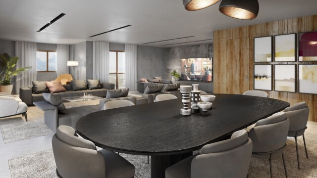 Latitud Condominium Design área de lazer