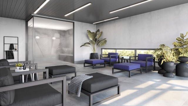 Latitud Condominium Design área de lazer
