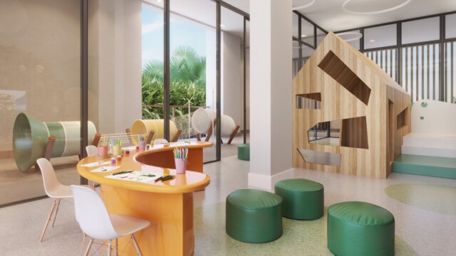 Latitud Condominium Design área de lazer