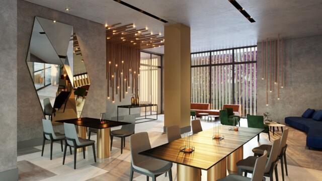 Latitud Condominium Design área de lazer