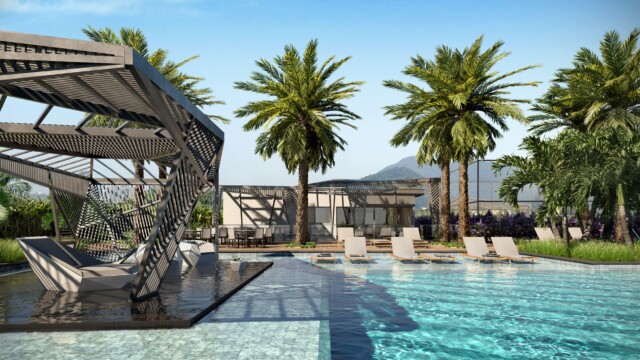 Latitud Condominium Design área de lazer