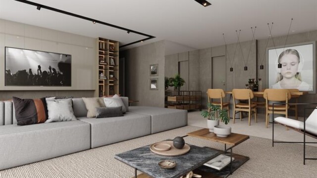 Orygem Acqua Home apartamento decorado