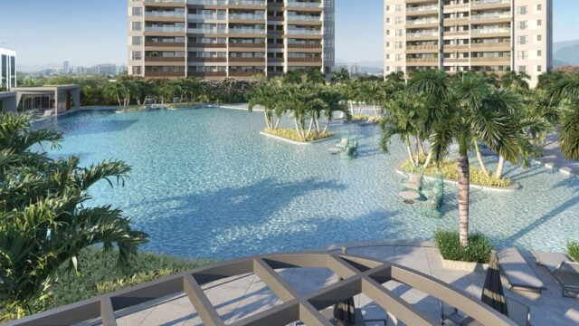 Orygem Acqua Home área de lazer