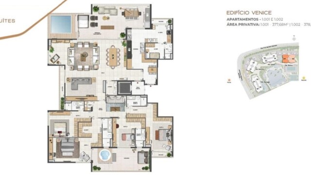 Orygem Acqua Home plantas dos apartamentos Orygem Acqua Home plantas dos apartamentos