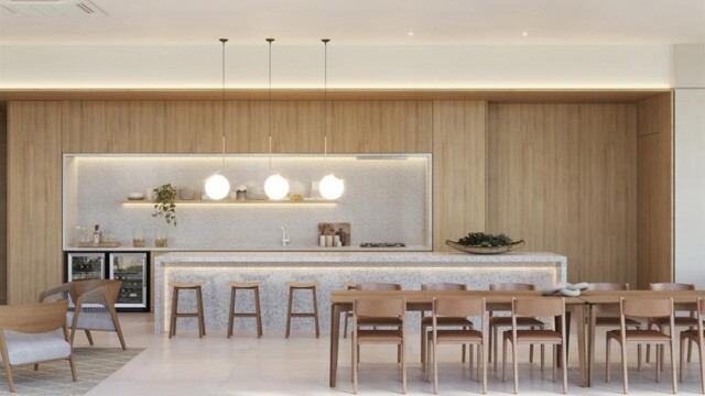 S Design Residencial área de lazer salão gourmet