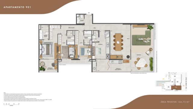 S Design Residencial plantas dos apartamentos