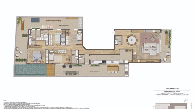 Serena Jardim Botânico plantas dos apartamentos Serena Jardim Botânico plantas dos apartamentos