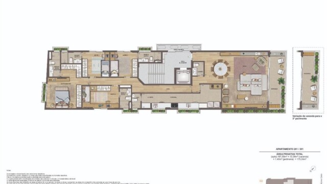 Serena Jardim Botânico plantas dos apartamentos Serena Jardim Botânico plantas dos apartamentos