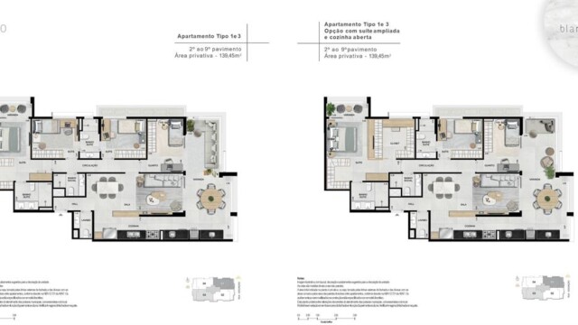 Blanc 260 Botafogo plantas dos apartamentos Blanc 260 Botafogo plantas dos apartamentos