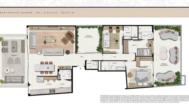 Epitácio 3714 planta do apartamento Epitácio 3714 planta do apartamento