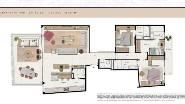 Epitácio 3714 planta do apartamento Epitácio 3714 planta do apartamento