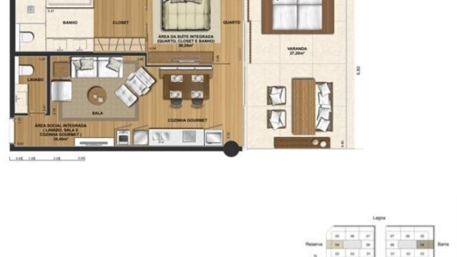 Grand Hyatt Residences plantas dos apartamentos Grand Hyatt Residences plantas dos apartamentos