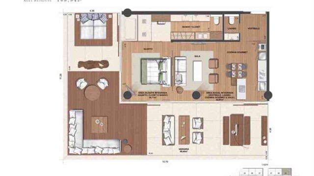 Grand Hyatt Residences plantas dos apartamentos Grand Hyatt Residences plantas dos apartamentos