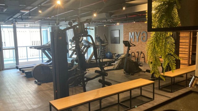Hub Coliving área de lazer academia Hub Coliving área de lazer academia