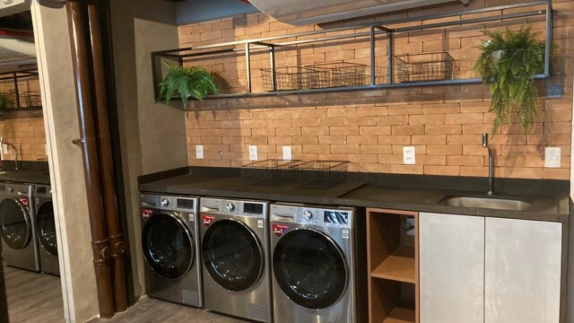 Hub Coliving área de lazer lavanderia Hub Coliving área de lazer lavanderia