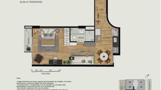 Hub Coliving plantas dos apartamentos Hub Coliving plantas dos apartamentos