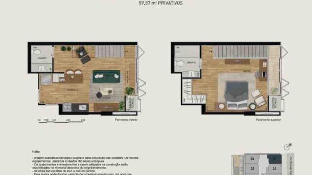 Hub Coliving plantas dos apartamentos Hub Coliving plantas dos apartamentos