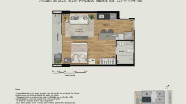 Hub Coliving plantas dos apartamentos Hub Coliving plantas dos apartamentos