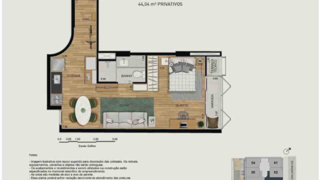 Hub Coliving plantas dos apartamentos Hub Coliving plantas dos apartamentos