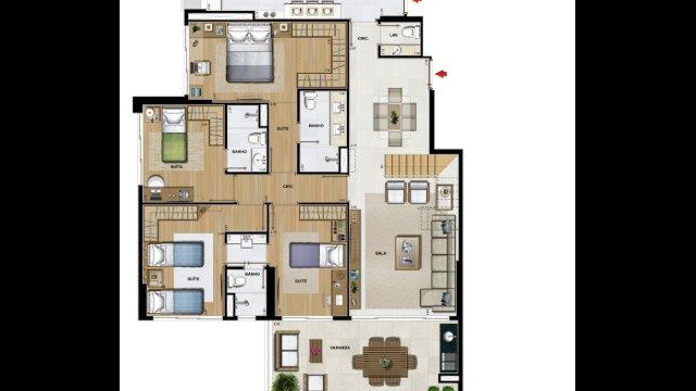 Ilha Pura Saint Michel plantas dos apartamentos Ilha Pura Saint Michel plantas dos apartamentos