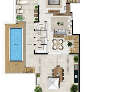 Ilha Pura Saint Michel plantas dos apartamentos Ilha Pura Saint Michel plantas dos apartamentos