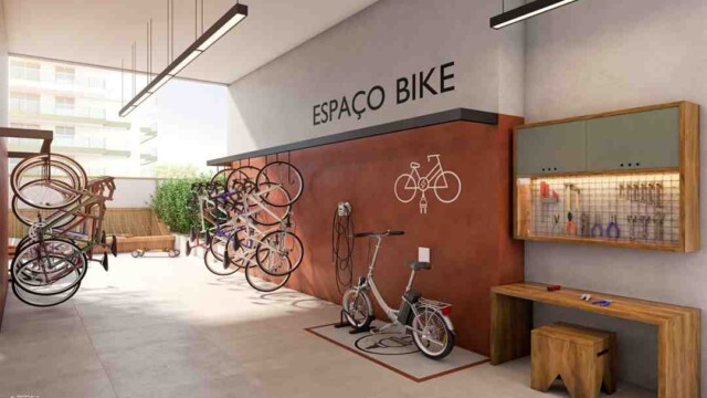 Iluminato Residencial Botafogo bicicletário Iluminato Residencial Botafogo bicicletário