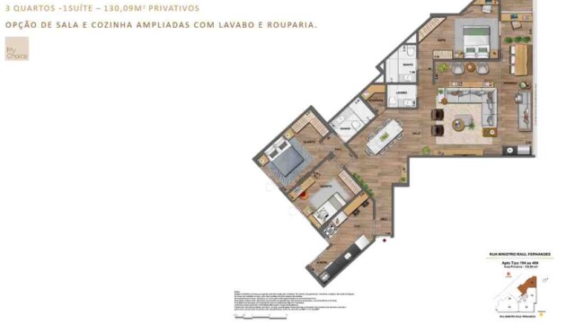 Iluminato Residencial Botafogo plantas dos apartamentos Iluminato Residencial Botafogo plantas dos apartamentos