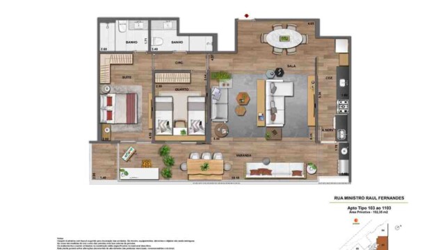 Iluminato Residencial Botafogo plantas dos apartamentos Iluminato Residencial Botafogo plantas dos apartamentos