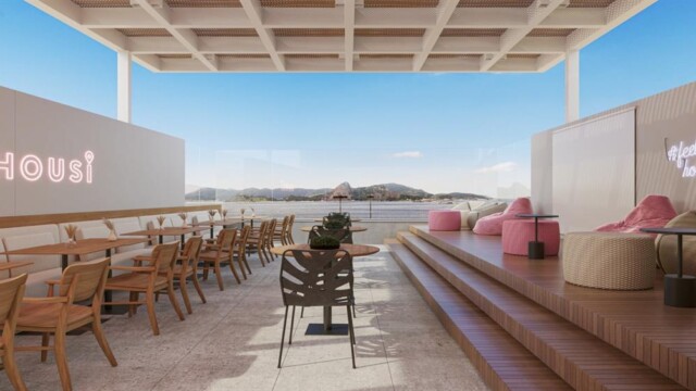 Insight Praia do Flamengo área de lazer rooftop Insight Praia do Flamengo área de lazer rooftop