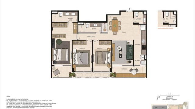 Ivo Botafogo plantas dos apartamentos