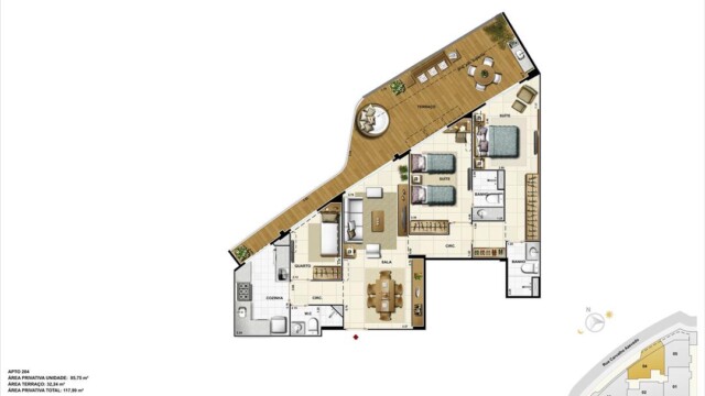 La Fontaine Lagoa plantas dos apartamentos La Fontaine Lagoa plantas dos apartamentos