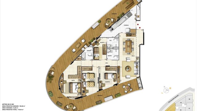 La Fontaine Lagoa plantas dos apartamentos La Fontaine Lagoa plantas dos apartamentos