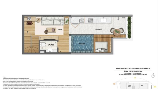 Matiz Mozak Jardim Botânico plantas dos apartamentos Matiz Mozak Jardim Botânico plantas dos apartamentos