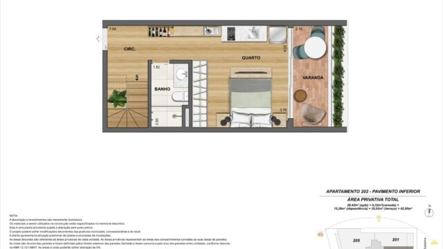 Matiz Mozak Jardim Botânico plantas dos apartamentos Matiz Mozak Jardim Botânico plantas dos apartamentos