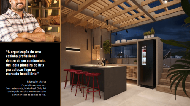 PB50 Botafogo área de lazer espaço gourmet churrasqueira PB50 Botafogo área de lazer espaço gourmet churrasqueira