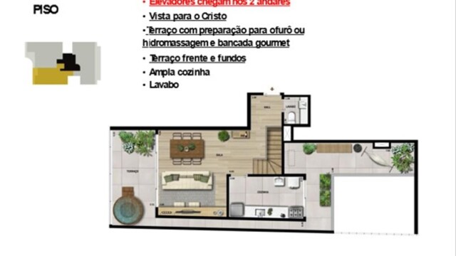 PB50 Botafogo plantas dos apartamentos