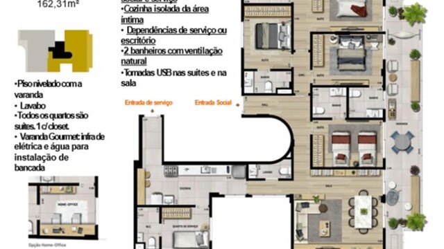 PB50 Botafogo plantas dos apartamentos PB50 Botafogo plantas dos apartamentos